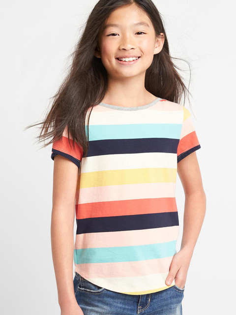 

GAP Girls Multi Striped T-Shirt
