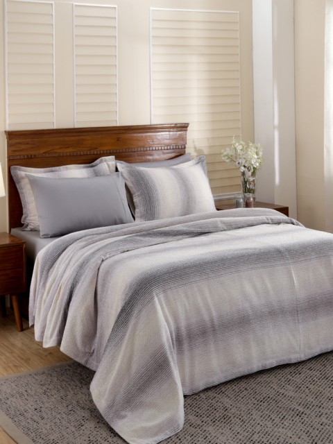 

MASPAR Grey 325 GSM Double Bed Cover