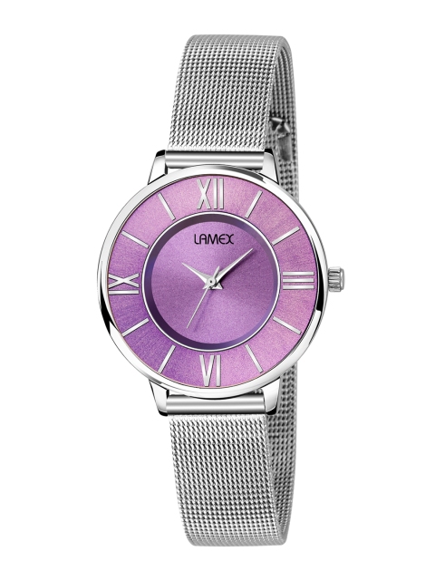 

LAMEX Women Purple Analogue Watch ACCURATE DLX 9002 SS/PUR