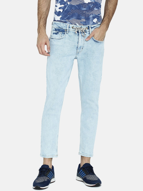 

Breakbounce Men Blue Slim Fit Mid-Rise Clean Look Stretchable Jeans