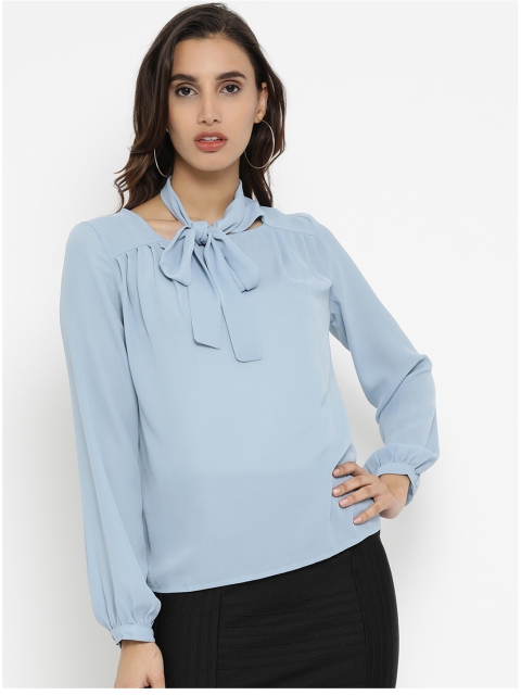 

Kazo Women Blue Solid Top