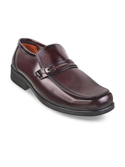 

Metro Men Maroon Formal Slip-Ons