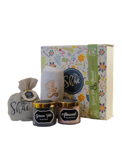 

Shae Green Tea & Almond Spa Gift Kit 1000gm