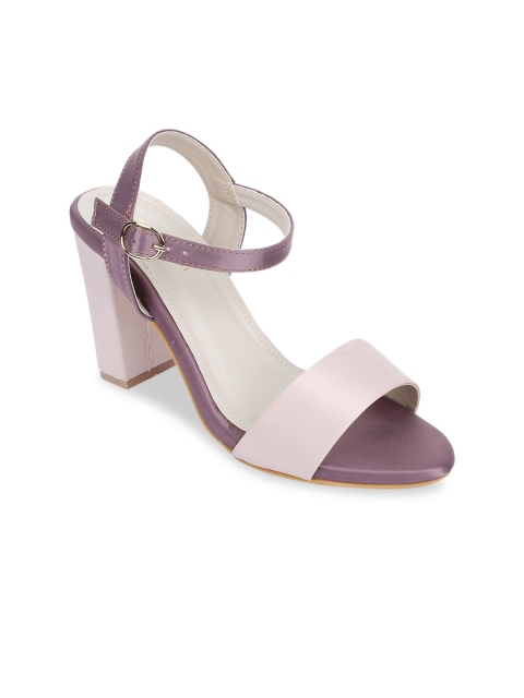 

Bruno Manetti Women Pink Solid Sandals