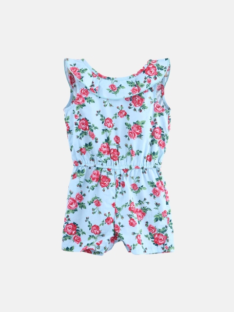 

Beebay Blue Printed Basic Jumpsuit