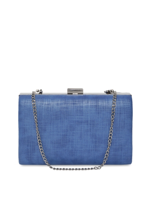

Kazo Blue Textured Clutch