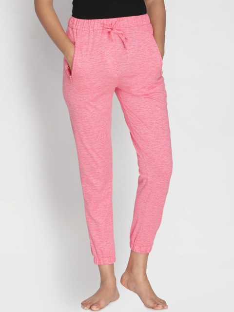 

Clt.s Women Pink Slim Fit Solid Joggers