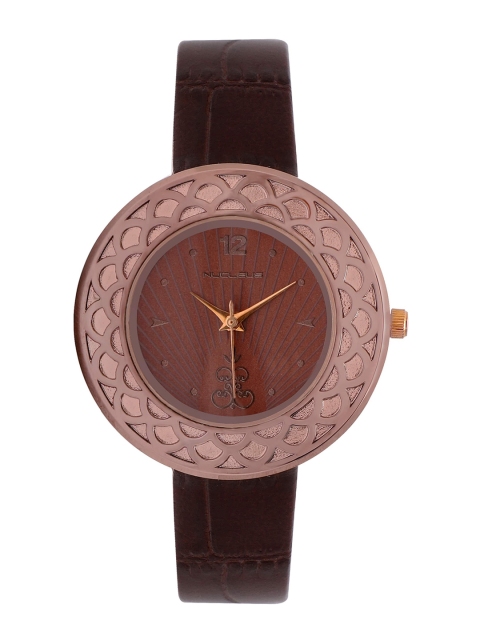 

Nucleus Women Brown Analogue Watch NTLBBBR
