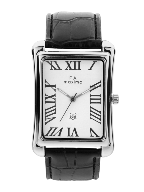

maxima Men White Analogue Watch 49433LAGI