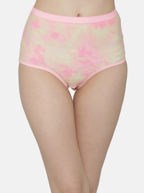 

Clovia Women Pink Printed Hipster Briefs PN3041P22XL
