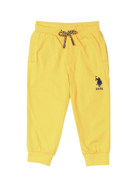

U.S. Polo Assn. Boys Yellow Straight Fit Joggers