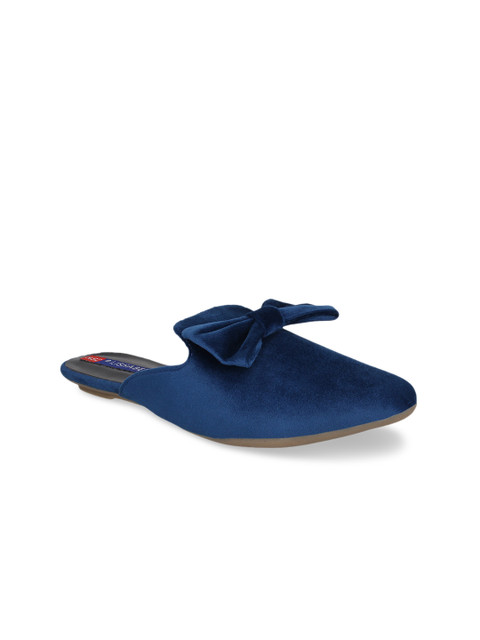 

MSC Women Blue Solid Ballerinas