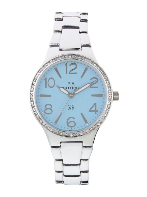

maxima Women Blue Analogue Watch