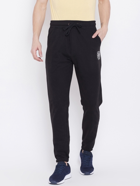 

Marvel by Wear Your Mind Men Solid Black Joggers