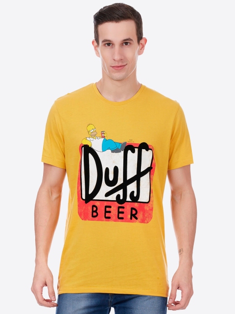 

Free Authority Yellow Men Tshirt