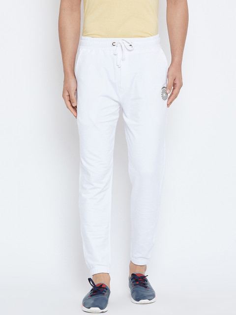 

Marvel by Wear Your Mind Men White Straight Fit Joggers