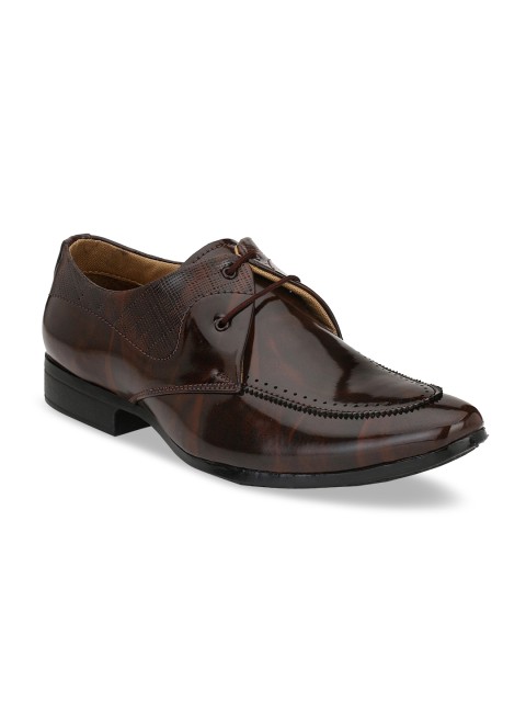

Ferraiolo Men Brown Solid Formal Derbys
