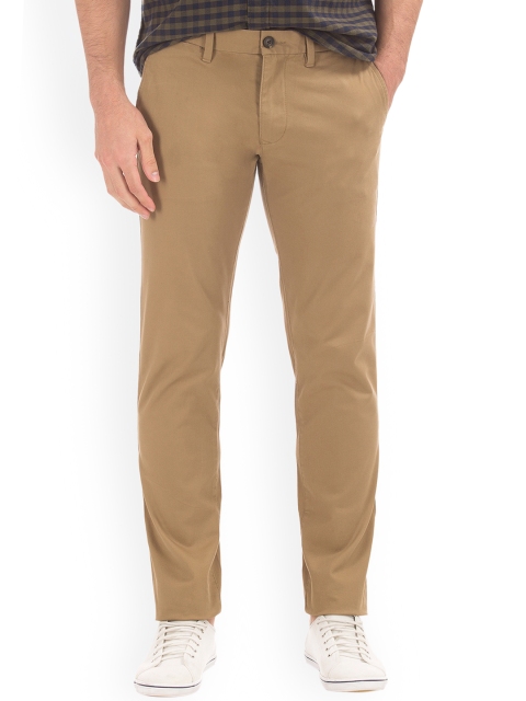 

GAP Men Brown Slim Fit Trousers
