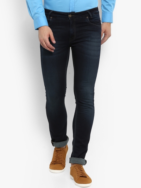 

Mufti Men Blue Skinny Fit Mid-Rise Clean Look Stretchable Jeans