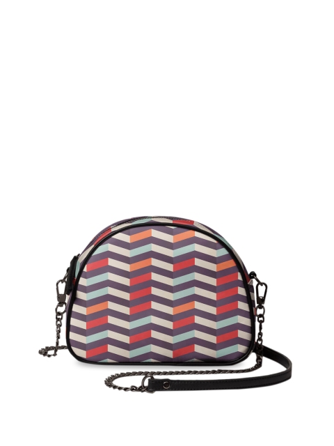 

DailyObjects Multicoloured Printed Sling Bag, Multi