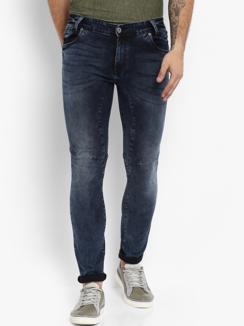 

Mufti Men Blue Slim Fit Mid-Rise Clean Look Stretchable Jeans