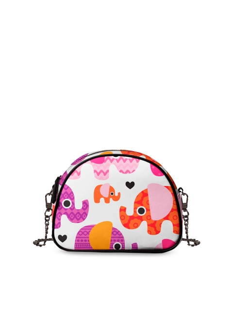

DailyObjects Multicoloured Printed Sling Bag, Multi