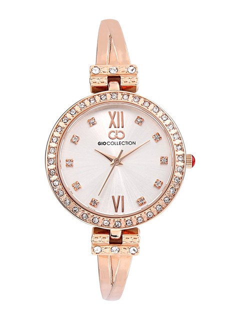 

GIO COLLECTION Women Silver-Toned Analogue Watch
