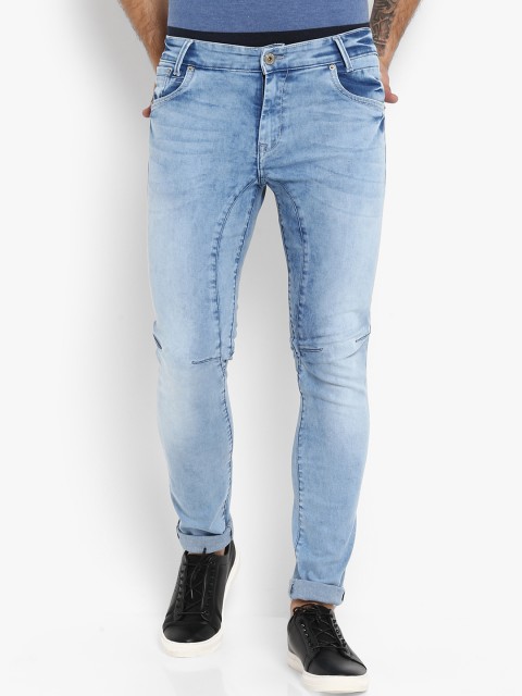 

Mufti Men Blue Slim Fit Mid-Rise Clean Look Stretchable Jeans