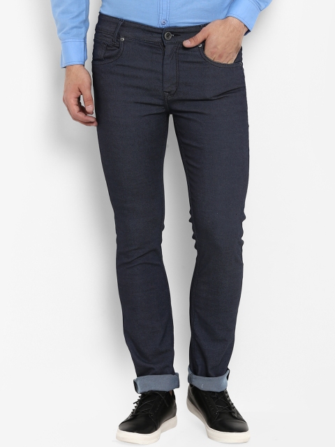 

Mufti Men Blue Skinny Fit Mid-Rise Clean Look Stretchable Jeans