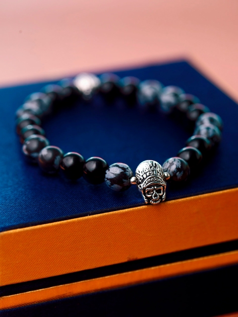 

Dare by Voylla Silver-Plated Brass Handcrafted Link Bracelet