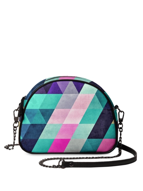 

DailyObjects Multicoloured Printed Sling Bag, Multi