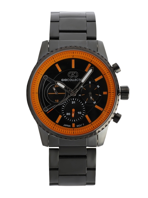 

GIO COLLECTION Men Orange Analogue Watch G1040-11