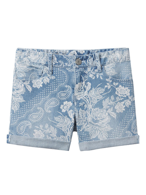 

GAP Girls Blue Regular Fit Shorts