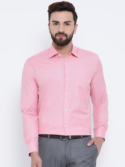 

Richlook Men Pink Regular Fit Solid Formal Shirt