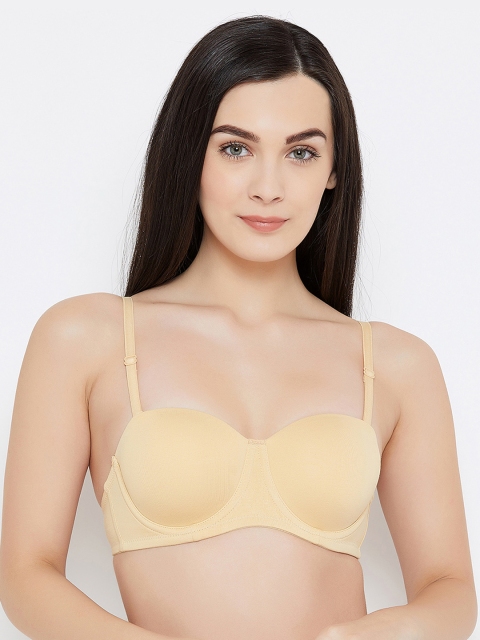 

C9 AIRWEAR Beige Solid Non-Wired Non Padded Balconette Bra P2608