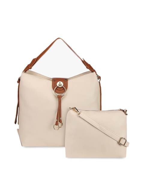 

Satchel Bags Mauve & Mauve Solid Handheld Bag