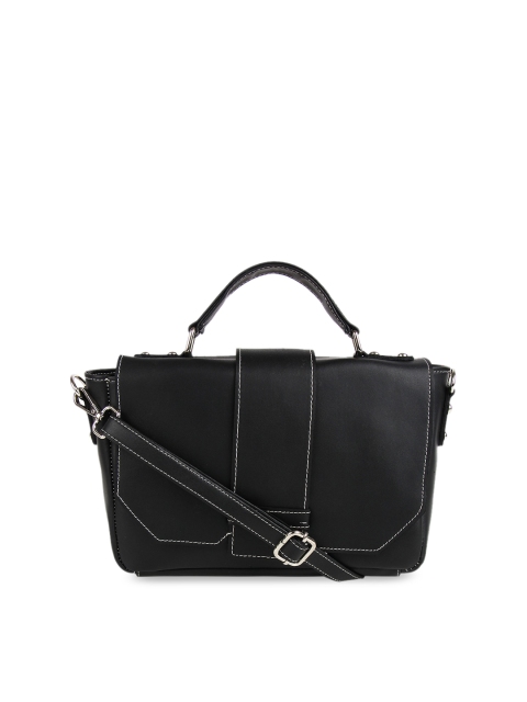 

Toteteca Black Solid Satchel
