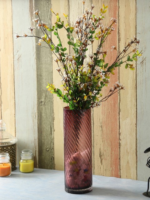 

Aapno Rajasthan Set Of 2 Green Flower Sticks