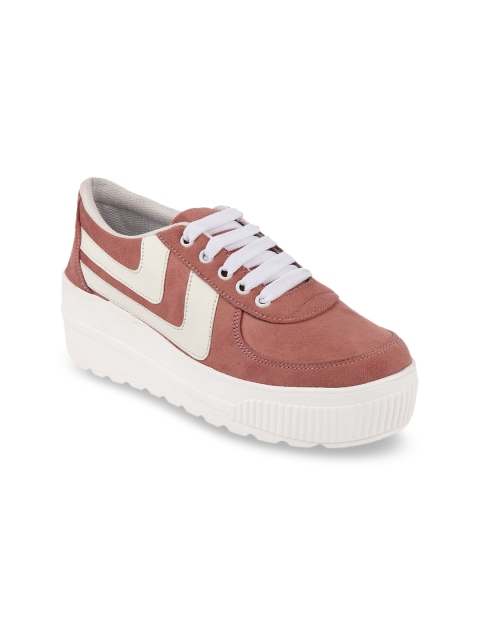 

Shoetopia Women Pink Solid Gladiators