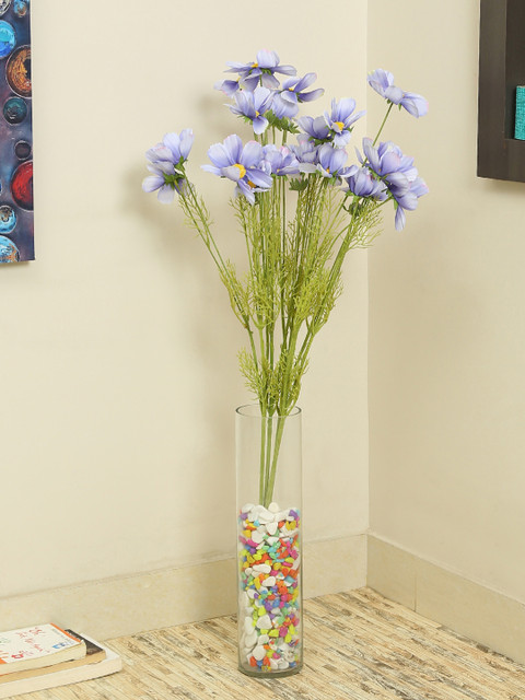 

Aapno Rajasthan Set Of 4 Purple Flower Sticks