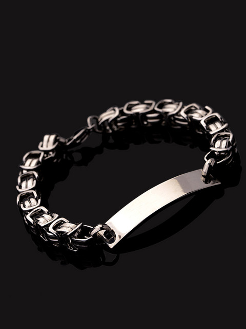 

Dare by Voylla Silver-Plated Handcrafted Link Bracelet