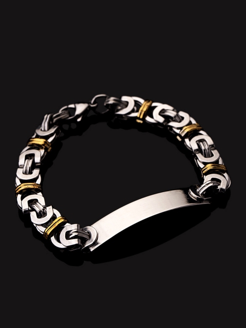 

Dare by Voylla Silver-Plated Handcrafted Link Bracelet