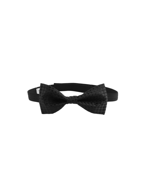 

ZIDO Black Woven Design Bow Tie