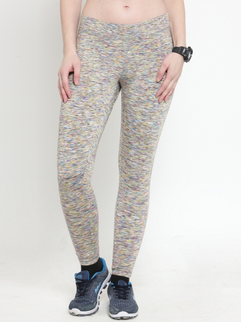 

BUKKUM Women Multicoloured Self-Design Tights, Multi
