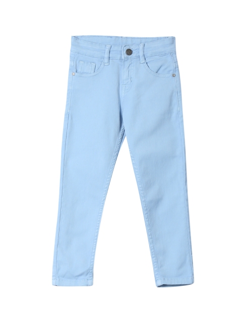 

Cherokee Boys Blue Slim Fit Mid-Rise Clean Look Stretchable Jeans
