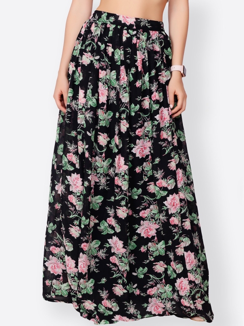 floral skirt myntra