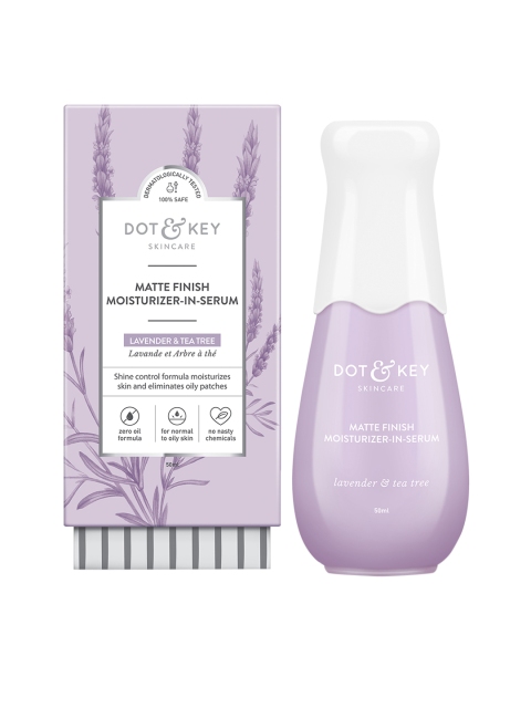 

Dot & Key Matte Finish Moisturizerin Serum 50ml, White