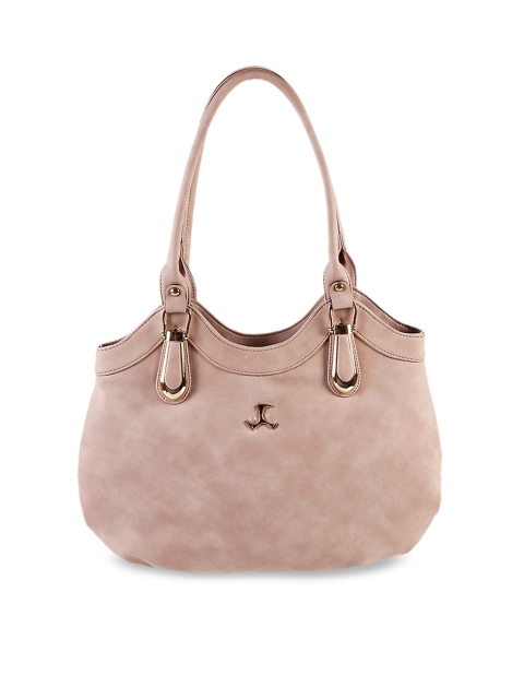 

Mochi Women Beige Solid Shoulder Bag