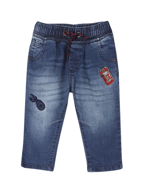 

Donuts Boys Blue Regular Fit Mid-Rise Clean Look Jeans