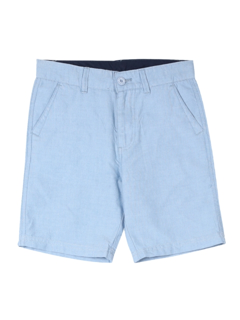 

Cherokee Boys Blue Solid Regular Fit Regular Shorts